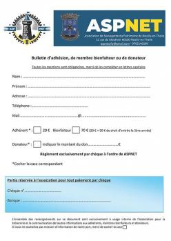 Bulletin d adhesion